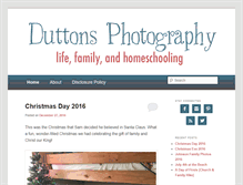 Tablet Screenshot of duttonsphotography.com